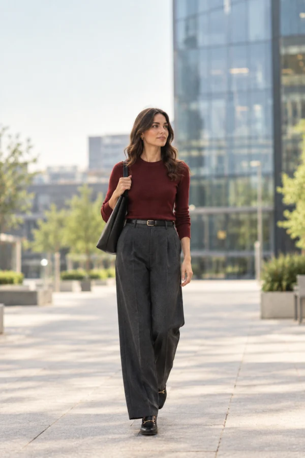 15 Work Outfits for Women That Look Polished, Not Boring (2026)